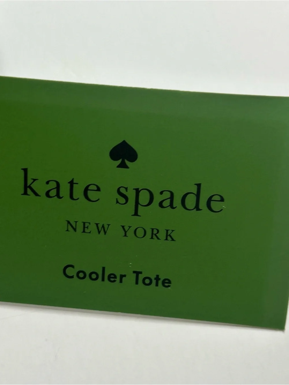 kate spade NWT Daisy Green Gingham Floral Tote Insulated Grandmacore Beach Mod